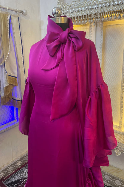 Pink Wedding Moroccan Style Caftan
