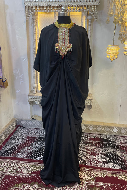 Black Islamic Kaftan