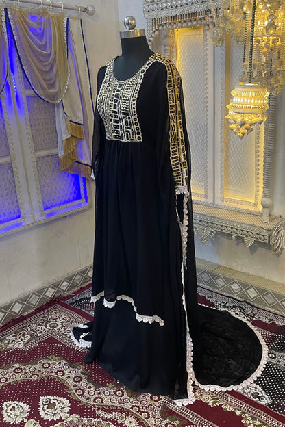 Black Takchita Kaftan