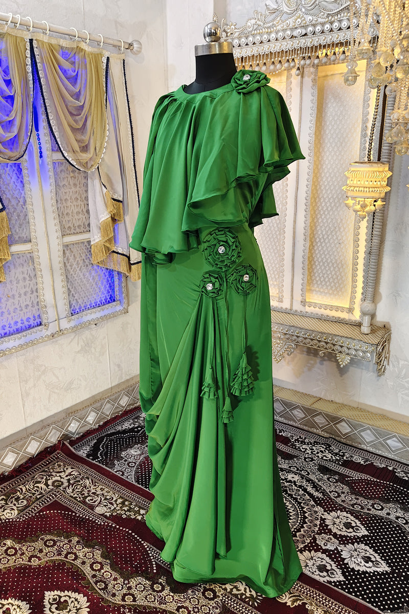 Green Evening Kaftan 