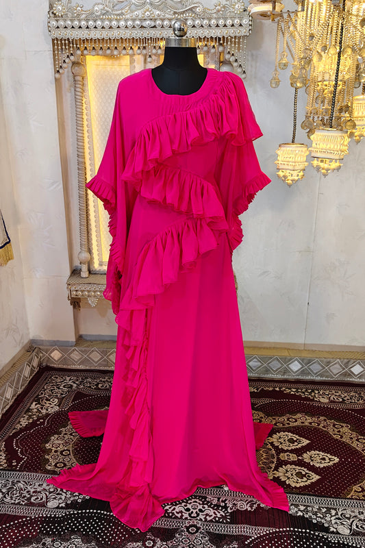 Pink Dubai  Kaftan