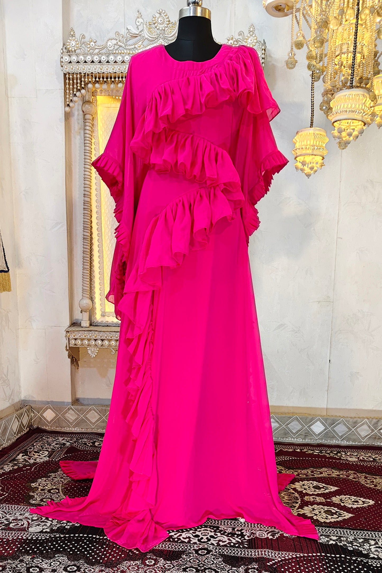 Pink Luxury Maxi Gown