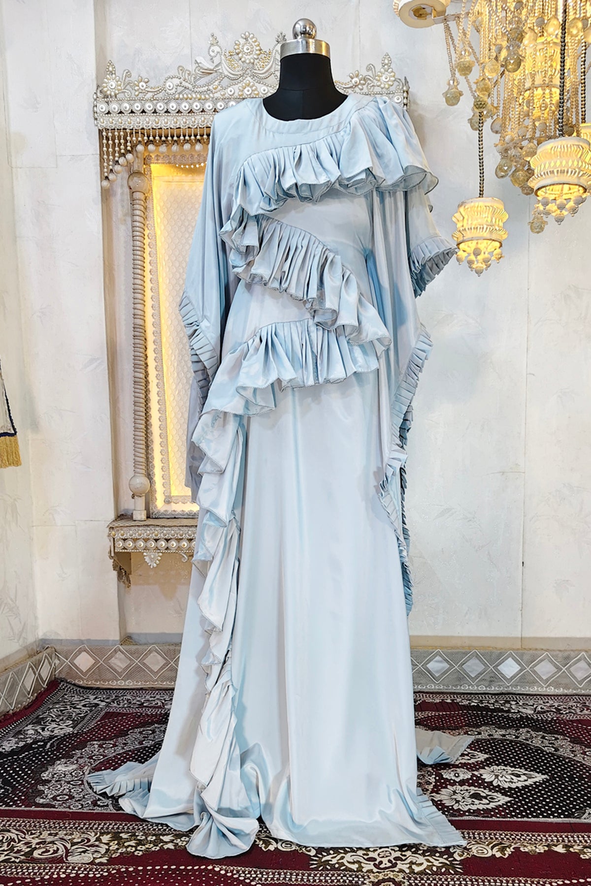Grey Wedding Caftan