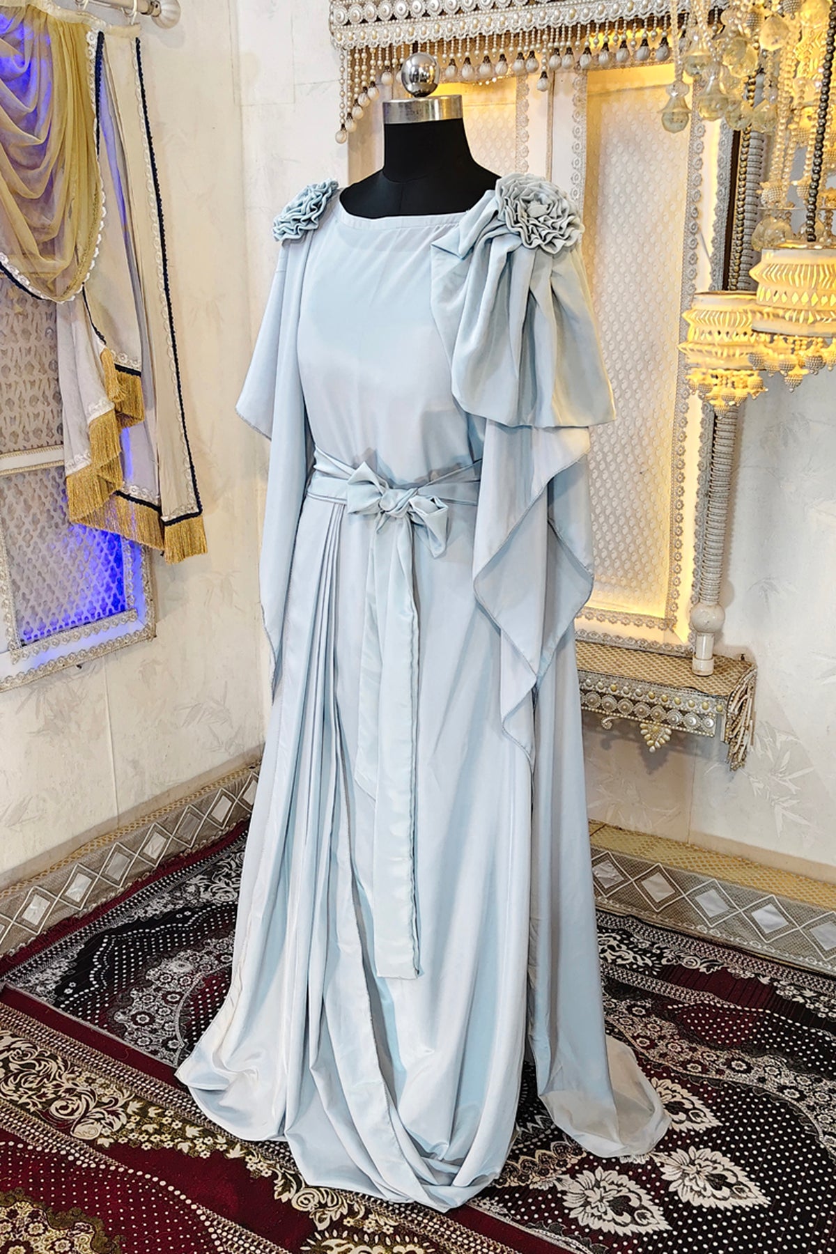 Grey Takchita Kaftan