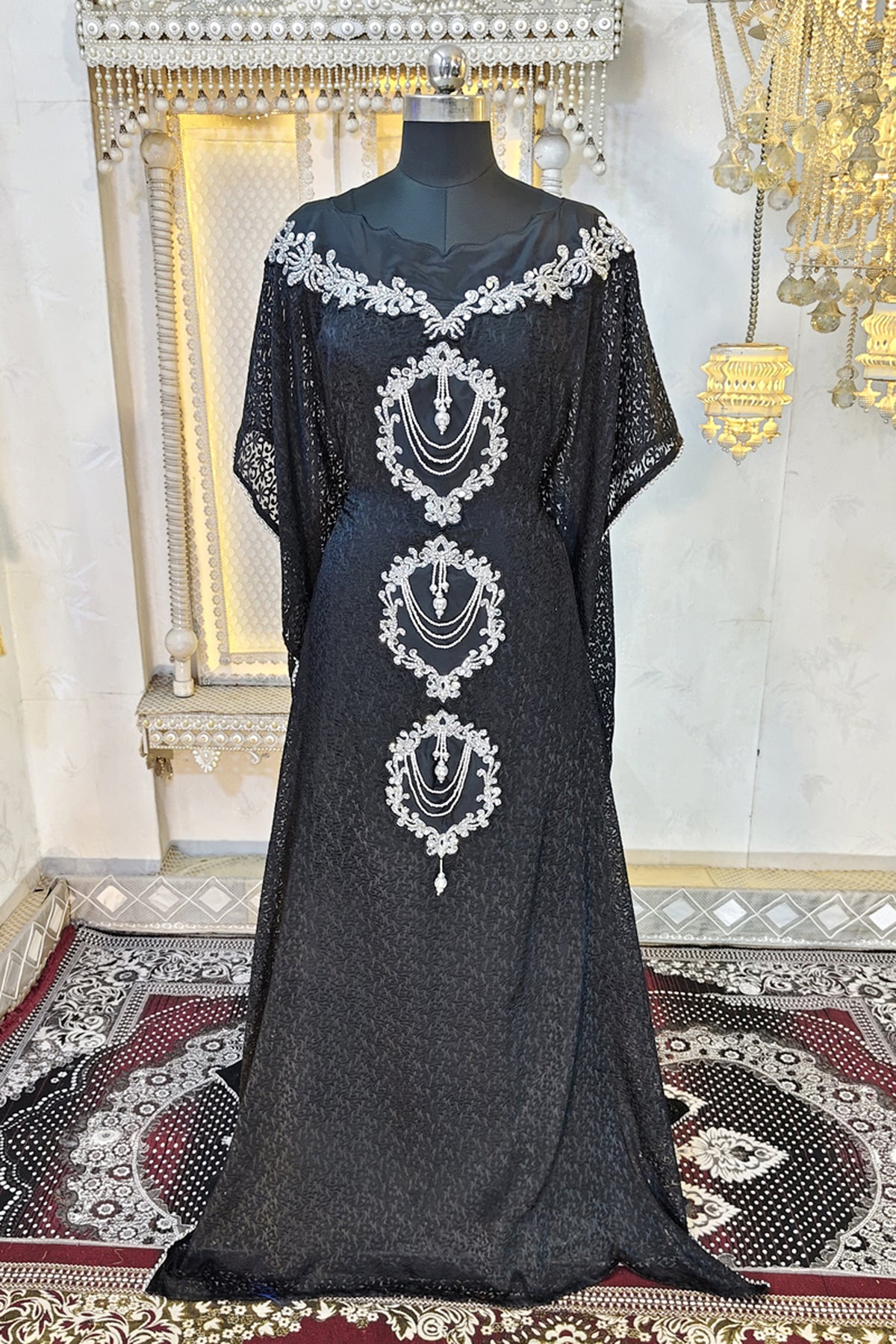Black Designer Caftan