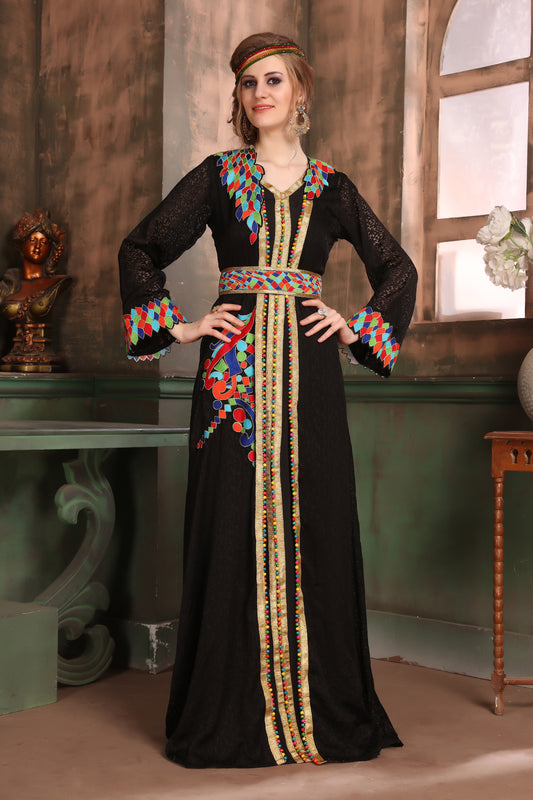 Black Color African Kaftans