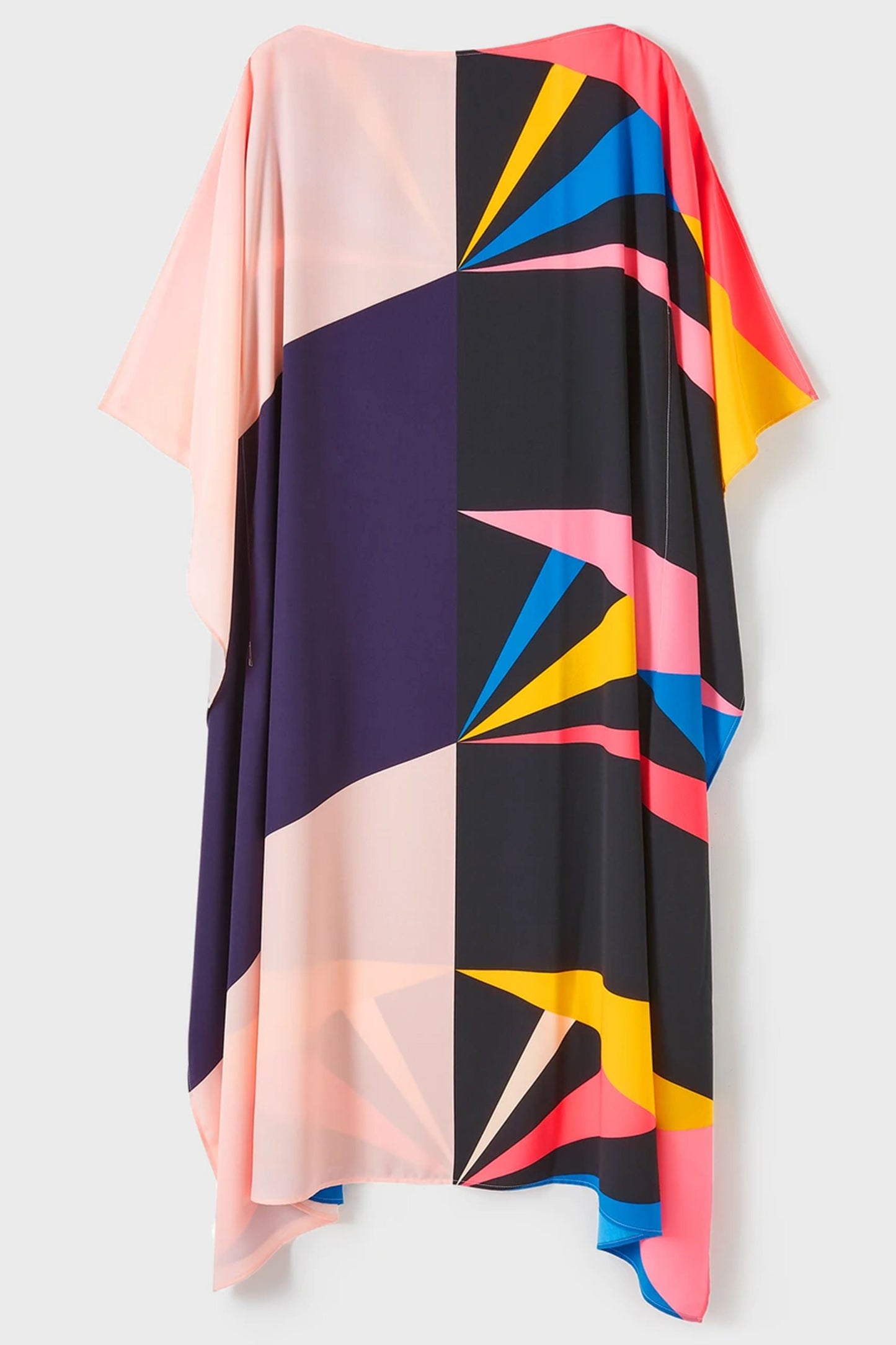 Woman Printed Soft Silk Crepe Kaftan