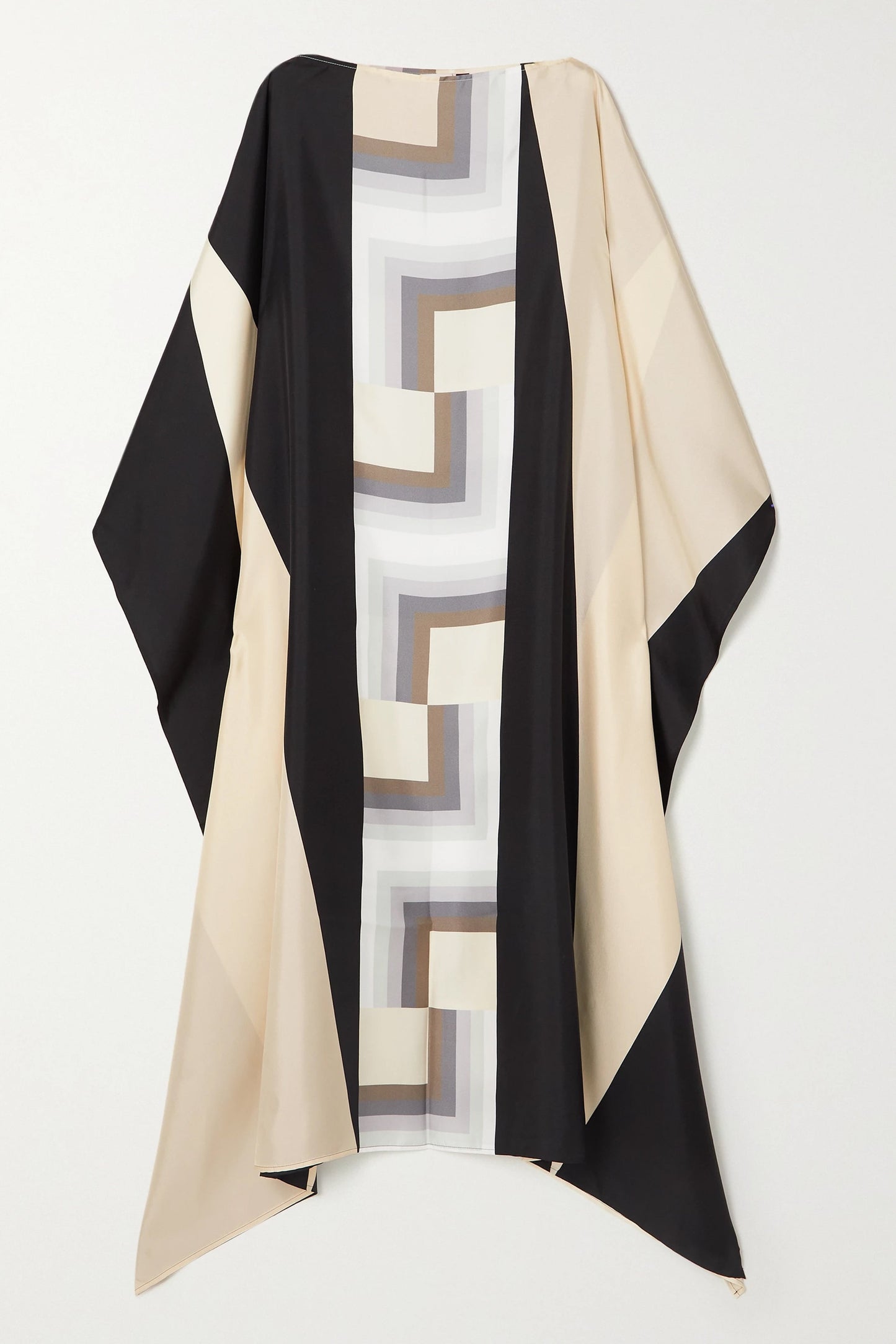 Woman Printed Soft Silk Crepe Kaftan