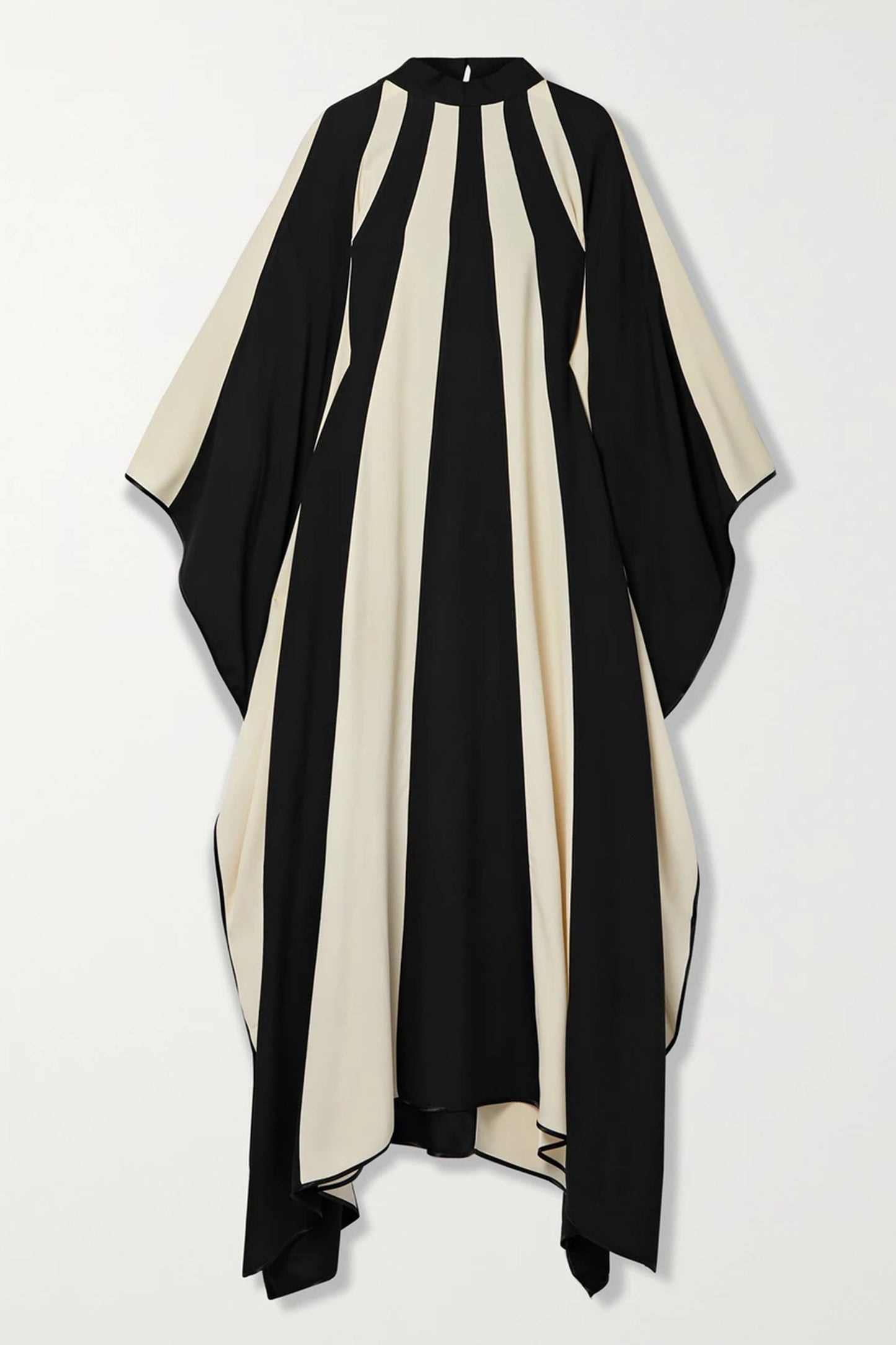 Woman Printed Soft Satin Silk Kaftan