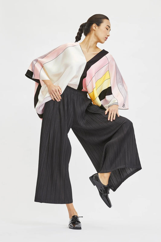 Woman Printed Soft Satin Silk Kaftan
