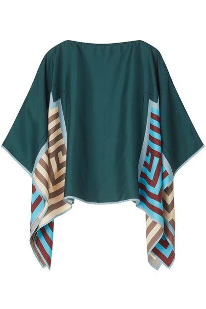 Woman Printed Soft Satin Silk Kaftan