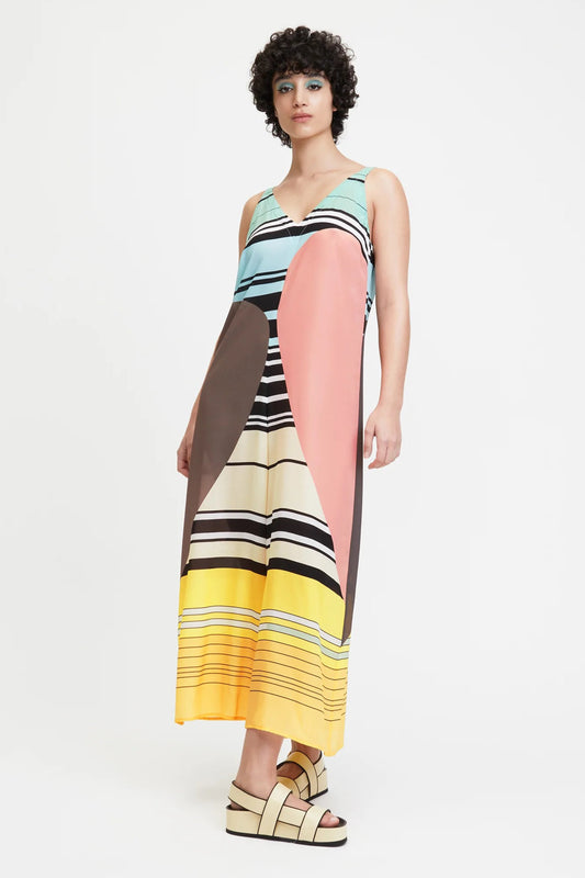 Beach Party Wear Silk Kaftan