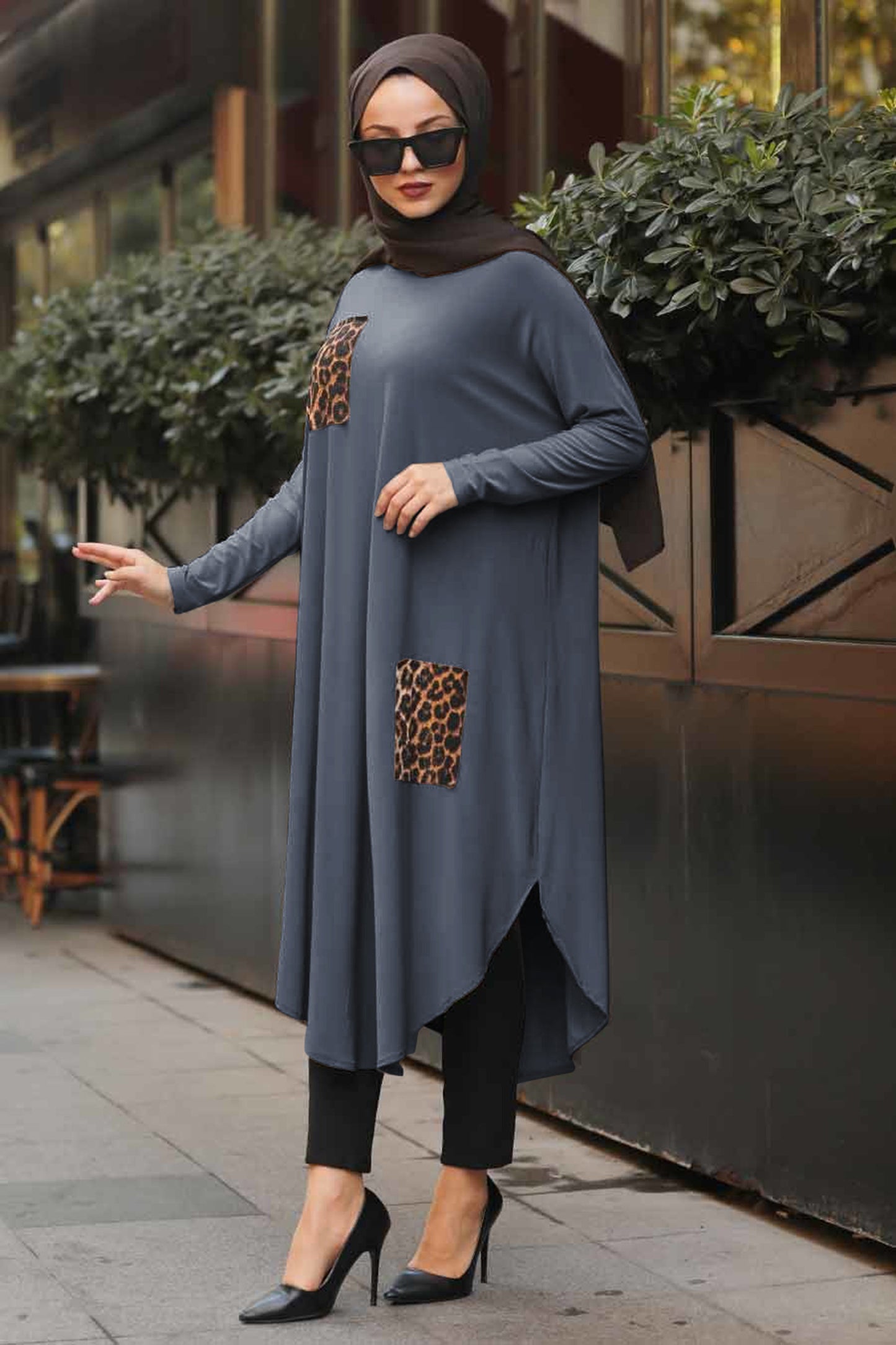 African Woman  Printed Kaftan