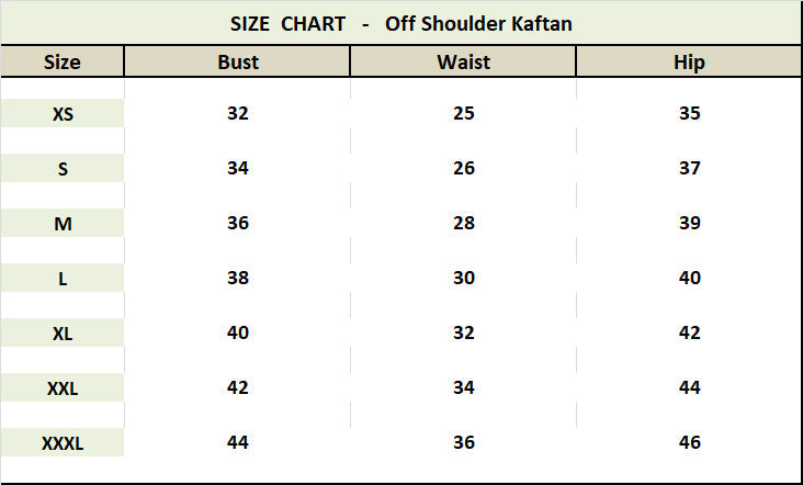Multi Color Arabic Silk Kaftan