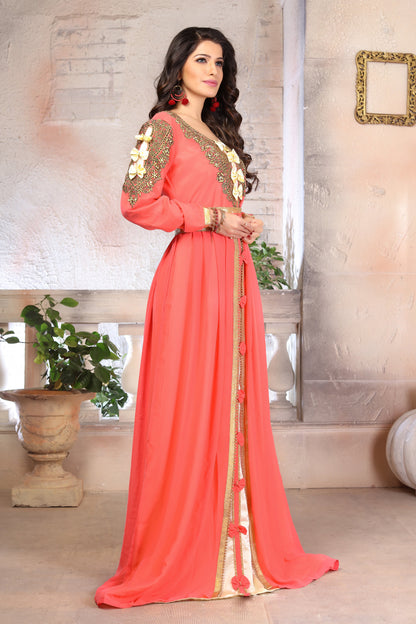 Woman Moroccan Style Kaftan