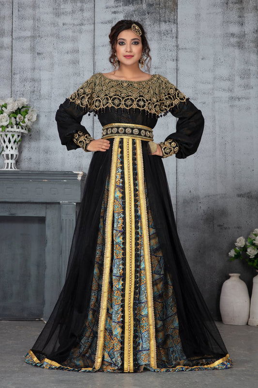 Party Wear Designer Moroccan Kaftan