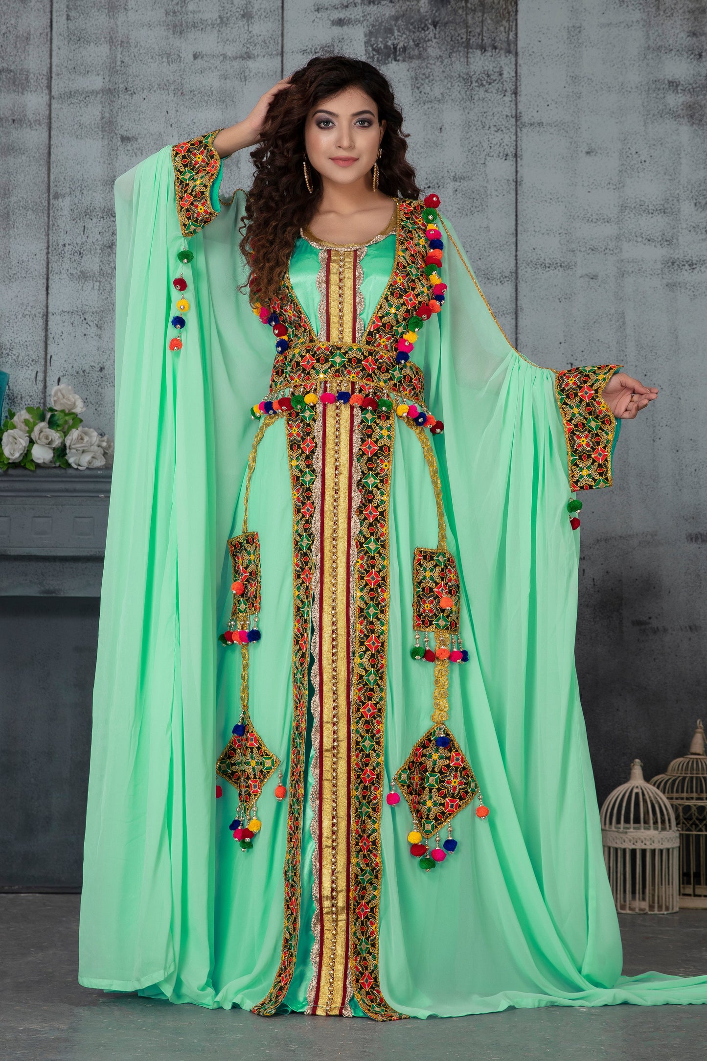 Arabic Takchita Kaftan Womens