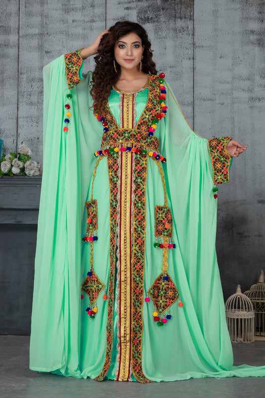 Arabic Takchita Kaftan Womens