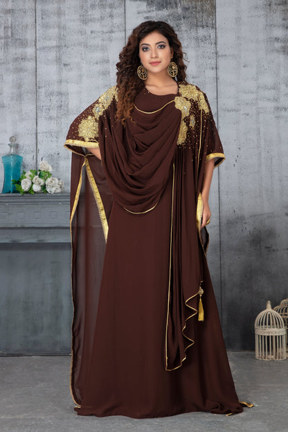 Islamic Embroidery Designer Kaftan