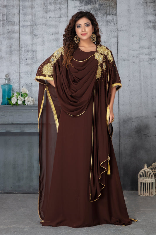Islamic Embroidery Designer Kaftan