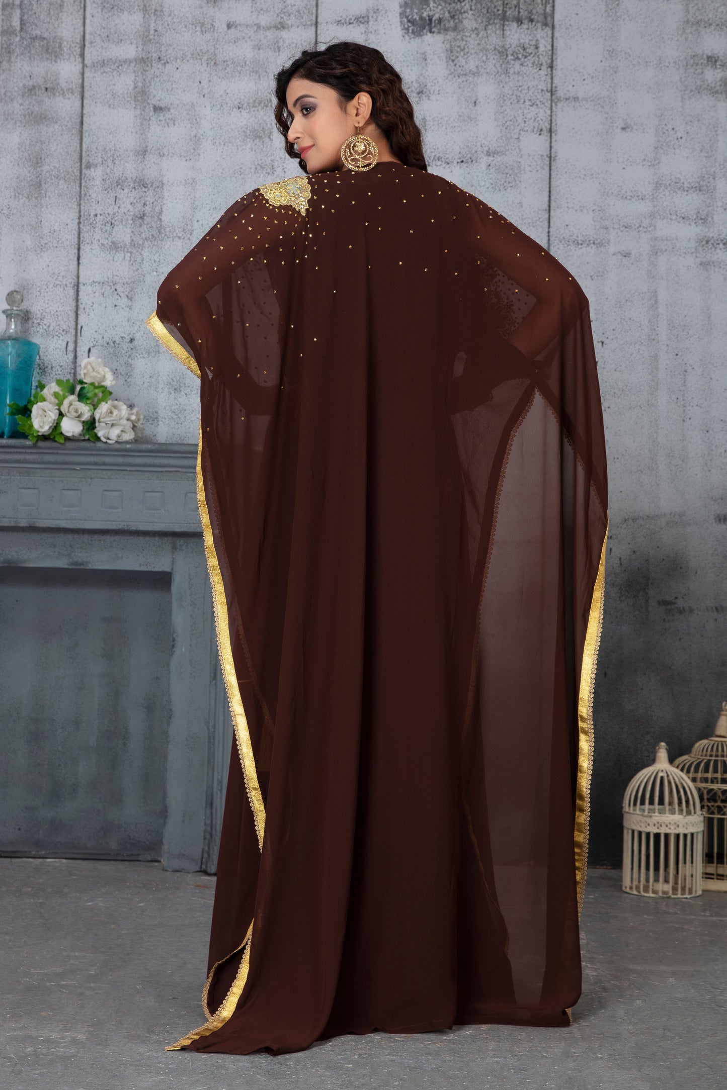 Islamic Embroidery Designer Kaftan