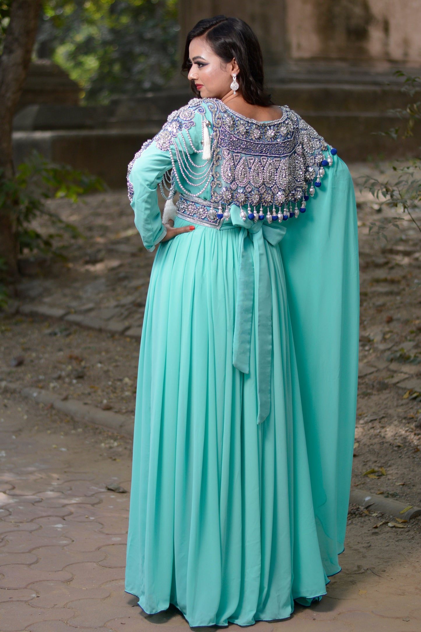 Womans Georgette Kaftan Online