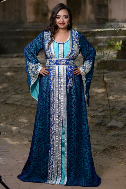 Designer Moroccan Wedding Kaftan
