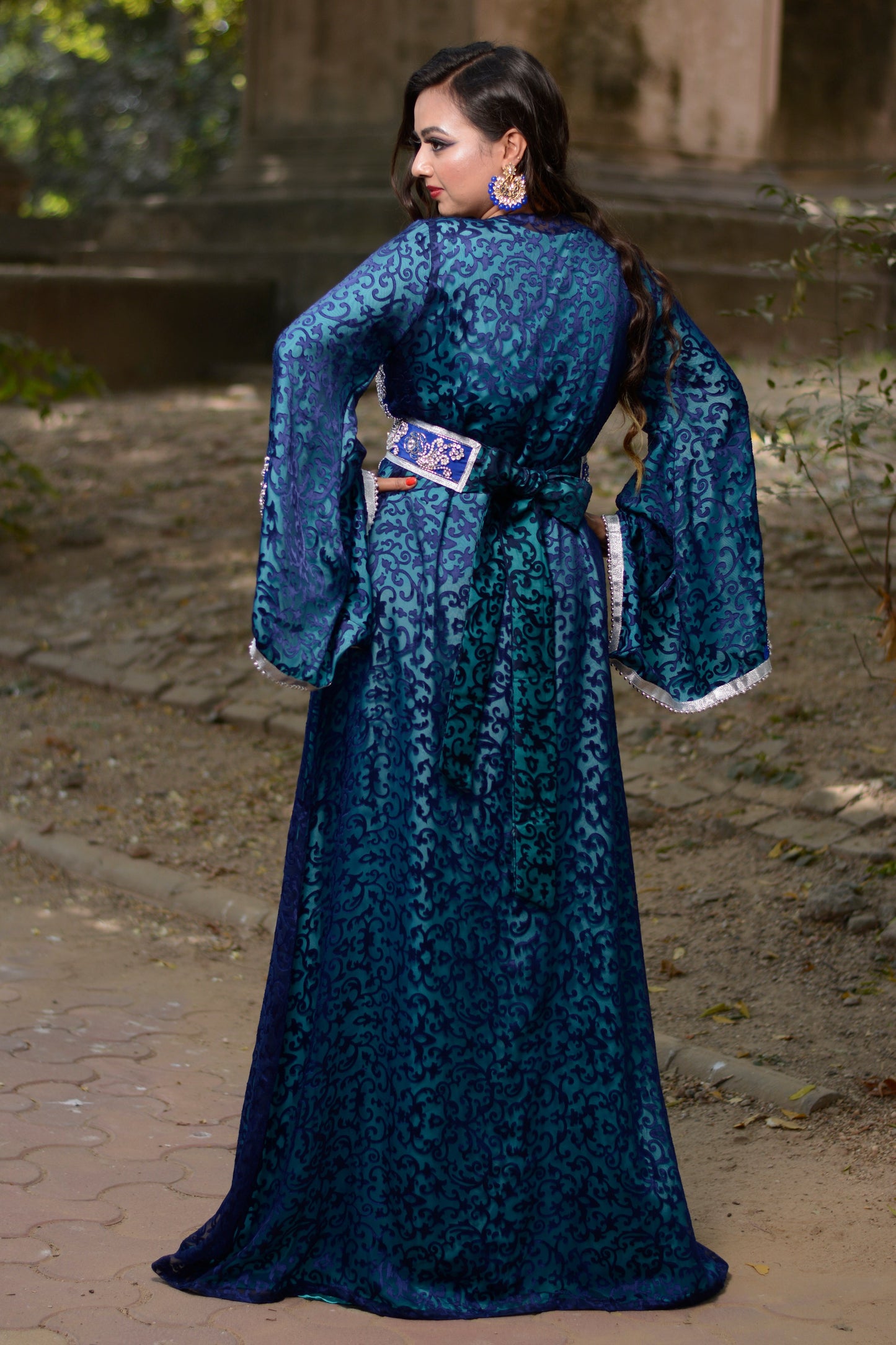 Designer Moroccan Wedding Kaftan